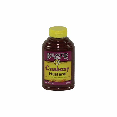 BEAVER Beaver Cranberry Mustard 13 oz. Bottle, PK6 277